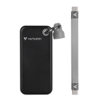 Твърд диск Verbatim Pocket SSD USB 3.2 Gen 2 512GB Black/Grey