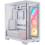 CORSAIR 3500X RSR ARGB Tempered Glass Mid-Tower, White