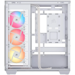 CORSAIR 3500X RSR ARGB Tempered Glass Mid-Tower, White