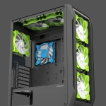 Zalman кутия за компютър Case ATX - N7 PLUS - 7 fans included, Tempered Glass