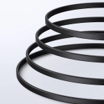 Мрежов кабел UGREEN NW134 10980 Cat 8 U/FTP 1 м, плосък -  черен