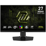 MSI MAG 274QPF E20 Gaming Monitor, 27" 200Hz, WQHD (2560x1440) 16:9, Rapid IPS, 0.5ms, 300nits, 1000:1, 178/178, G-SYNC Compatible, AMD FreeSync Premium, DisplayHDR 400, Adjustable stand, 1x DP, 2x HDMI, 1x Type-C, 1x Headphone out, 3Y Warranty