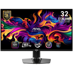 MSI MAG 321UP QD-OLED Gaming Monitor, 31.5" 165Hz, UHD (3840x2160) 16:9, QD-OLED Anti-Reflection, 0.03ms, 250nits, 1500000:1, 178/178, AMD FreeSync Premium Pro, DisplayHDR True Black 400, Adjustable Stand, 1x DP, 2xHDMI, 1xType-C, 1xHeadphone out, 3Y