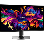 MSI MAG 321UP QD-OLED Gaming Monitor, 31.5" 165Hz, UHD (3840x2160) 16:9, QD-OLED Anti-Reflection, 0.03ms, 250nits, 1500000:1, 178/178, AMD FreeSync Premium Pro, DisplayHDR True Black 400, Adjustable Stand, 1x DP, 2xHDMI, 1xType-C, 1xHeadphone out, 3Y