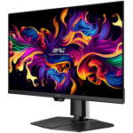 MSI MPG 271QR QD-OLED X50 Gaming Monitor, 26.5" 500Hz, WQHD (2560x1440) 16:9, QD-OLED Anti-Reflection, 0.03ms, 300nits, 1500000:1, 178/178, G-SYNC Compatible, AMD FreeSync Premium Pro, DisplayHDR True Black 500, Adj. Stand, 1xDP, 2xHDMI, 1xType-C, 3Y