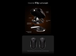 ATK професионална геймърска мишка Wireless Gaming Mouse A9 2.0 Tri-mode Nearlink - 1K, White