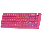 ROYAL KLUDGE R65 Berry Red Gaming Keyboard Cream Switch