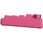 ROYAL KLUDGE R65 Berry Red Gaming Keyboard Cream Switch