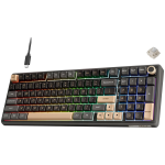 ROYAL KLUDGE RK R98Pro Phantom Gaming Keyboard Cream switch