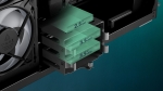 Arctic кутия Case E-ATX - Xtender VG (Black) - PCIe Gen 4 riser included, 5 A-RGB Fans included