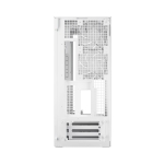 Arctic кутия Case E-ATX - Xtender VG (White) - PCIe Gen 4 riser included, 5 A-RGB Fans included