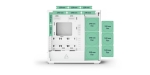 Arctic кутия Case E-ATX - Xtender VG (White) - PCIe Gen 4 riser included, 5 A-RGB Fans included
