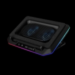 Gamdias Охладител за лаптоп Gaming Notebook Cooler 19" - AETHER P1 - USB-C/A Hub, RGB, Phone Stand