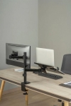 Gembird Стойка за монитор с лаптоп стойка Monitor Mount with Laptop holder - MA-DA-03