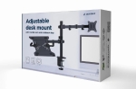 Gembird Стойка за монитор с лаптоп стойка Monitor Mount with Laptop holder - MA-DA-03