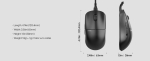 Pulsar професионална геймърска мишка Wired Gaming Mouse X2 Wired Size2 Black