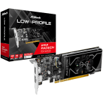 ASROCK Video Card AMD Radeon RX 6400 Low Profile 4GB