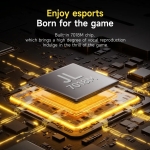 Ajazz безжични геймърски слушалки Wireless Gaming Headphones - AHM08 MAX Black, Gray, Yellow - Bluetooth , 2.4G