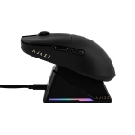 Ajazz професионална геймърска мишка AJ159 APEX - Wireless Gaming Mouse - 8K, Magnetic Charging Dock, Black