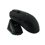 Ajazz професионална геймърска мишка AJ159P MC - Wireless Gaming Mouse - 1K, Magnetic Charging Dock, Black