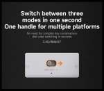 Ajazz геймпад Gamepad Set GP100 - Wireless, Bluetooth, 1000Hz - Black