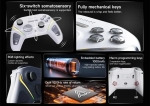 Ajazz геймпад Gamepad Set GP100 - Wireless, Bluetooth, 1000Hz - White
