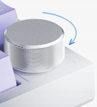 Ajazz геймърска механична клавиатура Gaming Mechanical Keyboard AK820 - Red Switches [Linear] (English US), Black, White Backlight