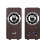 Genius тонколони Speakers 2.0 - SP-HF400 - 10W RMS, Dark Brown