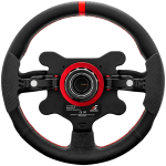 SIMAGIC GT‑Style GTS Steering Wheel for GT Simulation, suede finish