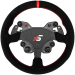 SIMAGIC GT1 Round Steering Wheel, Shifter Paddles, Suede| QR70 Included. S210