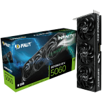 PALIT GeForce RTX 5060 Infinity 3 8GB GDDR7 128 bit, 1x HDMI 2.1b, 3x DP 2.1b, 2 Fan, 1x 8-pin pwr connector, 550W, 291.9 x 116.6 x 41.3 mm, NE75060019P1-GB2063S