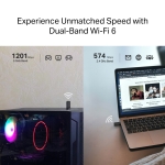 Безжичен USB адаптер Mini Wi-Fi6 TP-Link Archer TX23U AX1800
