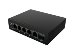 Комутатор Lanberg Switch ILFE-4P-1Ge-1S-90 POE 1 x BT 3 x AT SFP/ETH DIN Unmanagment Fast Ethernet