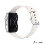 Часовник Huawei Watch Fit 5 Niki-B19F White + Huawei Freebuds SE 4 ANC, White