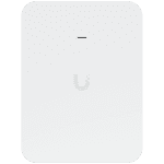 Ubiquiti U7-Pro-Wall mounted WiFi 7 AP with 6 spatial streams and 6 GHz support tailored for home builders with seamless installation options