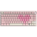 ROYAL KLUDGE R75 Pink Melody Gaming Keyboard Cream switch