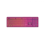 Canyon 105keys gaming keyboard,with 2.4G+ Bluetooth mode, battery 2000mAh, RGB backlight 3 types and 7 colors, size:407*119*19mm, PVC cable 1.8M , Black,weight:556+/-10g