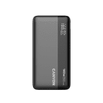 CANYON Power Bank PB-240, 25000mAh PD140W display power bank,Size160.0x82x27 mm Weight 508+-10g, Dark Grey