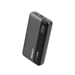 CANYON Power Bank PB-240, 25000mAh PD140W display power bank,Size160.0x82x27 mm Weight 508+-10g, Dark Grey