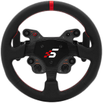SIMAGIC GT1 Round Steering Wheel, Shifter Paddles, Leather, QR70 Included. S209