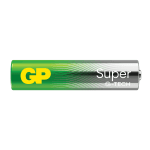 Алкална батерия GP SUPER LR03 AAA /2 бр. в опаковка/ блистер 1.5V GP,GP24A