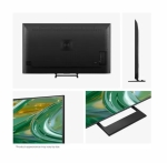 Телевизор Hisense 65"E8S, 4K Ultra HD 3840x2160, ULED, Quantum Dot,144 Mhz, HDR 10+, HLG, Dolby Vision, Smart TV,Light Sensor,WiFi Direct, BT, Anyview Cast,Built-in,Subwoofer, 4xHDMI, 2xUSB, LAN, CI+, DVB-T2/C/S2, Black
