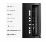 Телевизор Hisense 55" A6S, 4K Ultra HD 3840x2160, DLED, DFA, Precision Colour, HDR 10+, HLG, Dolby Vision,Light sensor, Smart TV, WiFi, BT, AnyView Cast, Gaming Mode, 1xHDMI2 eArc, 3xHDMI, 2xUSB, LAN, CI+, DVB-T2/C/S2, Black