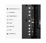 Телевизор Hisense 40" A5S, Full HD 1920x1080, QLED, Quantum Dot, HDR, HLG, DTS HD, Light Sensor, Dolby Audio, Smart TV, WiFi, WiFi Direct, 2xHDMI, 2xUSB, LAN, CI+, DVB-T2/C/S2, Black