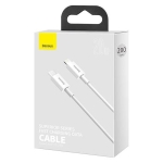 Кабел Baseus Superior USB Type C към Lightning 20W 2м CATLYS-C02 - бял