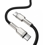 Кабел Baseus Cafule Series Type-C към Type-C, 100W, 1м, черен
