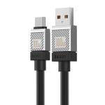 Кабел  Baseus CoolPlay USB към USB-C 100W 1м CAKW000601 - черен