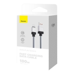 Кабел  Baseus CoolPlay USB към USB-C 100W 1м CAKW000601 - черен