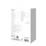 Кабел  Baseus CoolPlay USB към USB-C 100W 1м CAKW000601 - черен