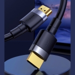 Кабел Baseus Cafule HDMI 2.0 4K 60 Hz 3D 18 Gbps CADKLF-H01 5м - черен